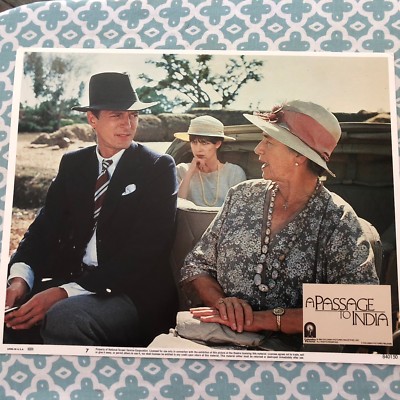 FULL SET OF FOUR VINTAGE 1984  PASSAGE TO INDIA  LOBBY CARDS