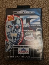 Thumbnail of ebay&reg; auction 395003506765 | T2 The Arcade Game Sega Mega Drive Spiel OVP ohne Anleitung Terminator getestet