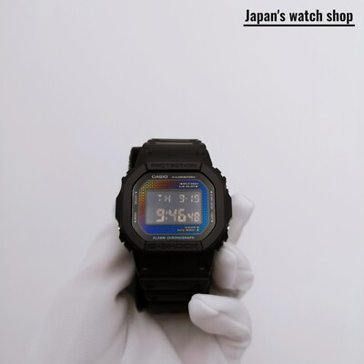 CASIO G-SHOCK Rainbow Wall DW-5600RW-1JF Black Men's Watch