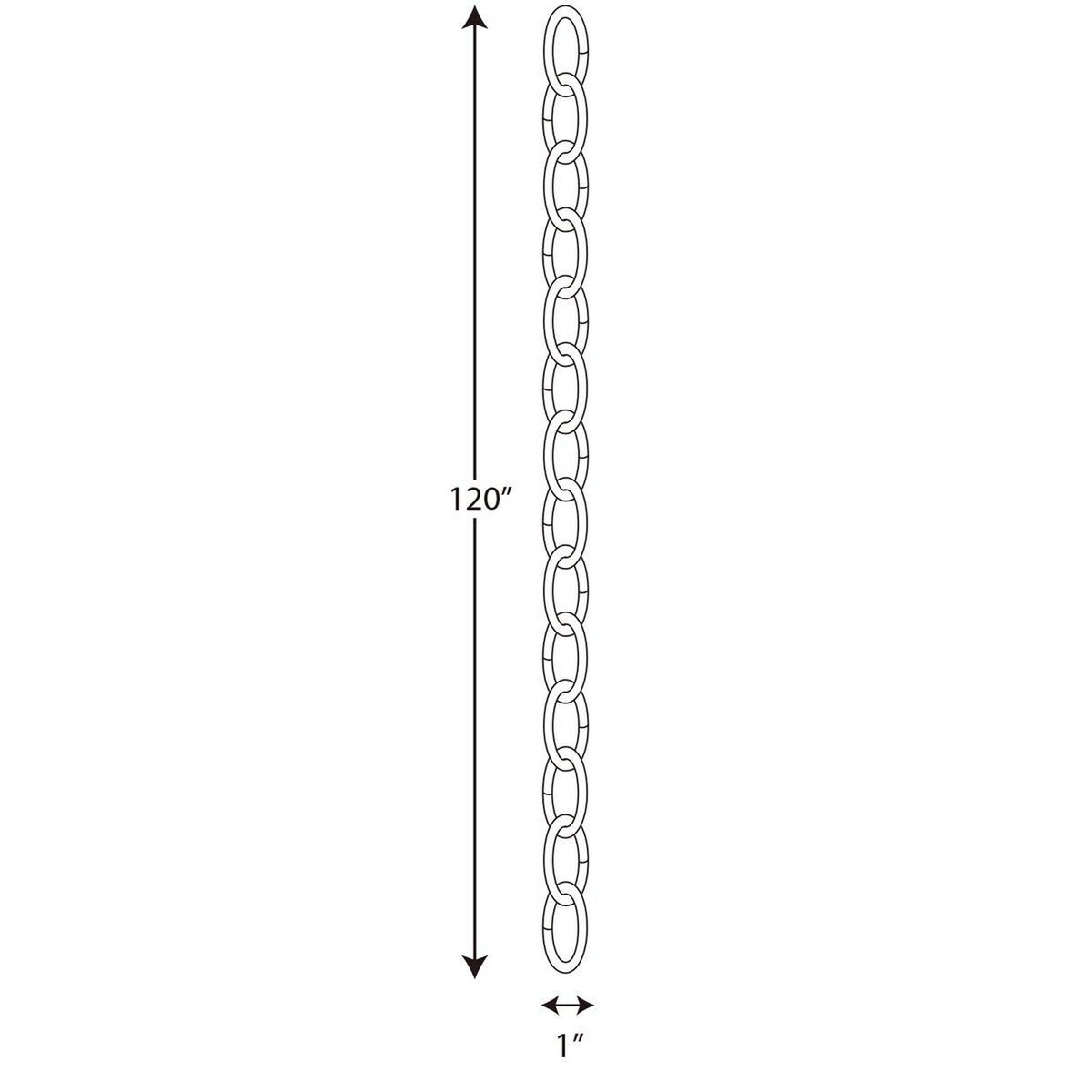 Progress Lighting P8757-74 Chain Accessories, 10-Feet Length