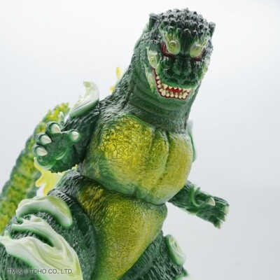GVA-BC ゴジラ 1995 frog tree 250 GVA-BC Godzilla 1995 Frog Tree GODZILLA VINYL ART Ukiyonoe