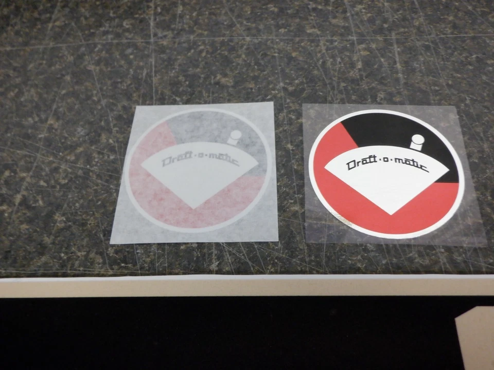 J.I. CASE 930 COMFORT KING DECALS. DRAFT-O-MATIC. RED NUMBERS, HOOD ONLY  VINYL - Image 4 of 4