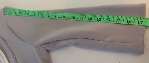 Skies Are Blue Hannah Model Scuba Blazer Grey XS Stitch Fix NWT - Picture 7 of 9