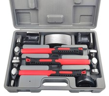 Auto Body Repair Tool Hammer Dolly Set 7 Piece, Car Body Repair Tool Kit with...