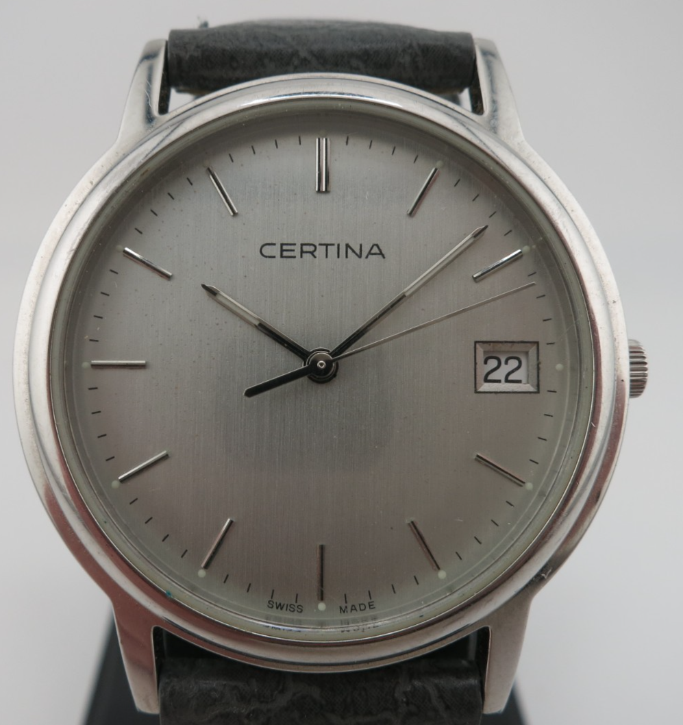 Vintage Certina Swiss Made Quartz Dress Watch - 260 1059/1159 41