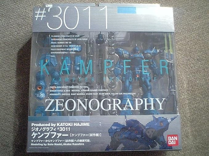 Gundam Fix Figuration Zeonography 3011 MS-18E Kampfer Prototype Action Figure