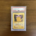 1999 Pokémon Base Set Pikachu Yellow Cheeks Unlimited, 58/102, PSA 9