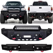 Vijay Steel Frontrear Bumper For 2000-2006 Toyota Tundra Wwinch Platelights Vijay Steel Frontrear Bumper For 2000-2006 Toyota Tundra Wwinch Platelights