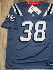 Nike Rhamondre Stevenson NE Patriots Rivalries Limited Authentic FUSE Jersey S