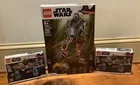 (2) LEGO Star Wars: Mandalorian Battle Pack (75267) + AT-ST Raider (75254) Lot