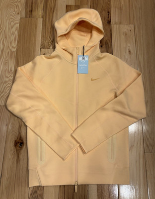 Nike NOCTA Tech Fleece Full-Zip Hoodie Ice Peach FD8453 801 Men's XXL NWT