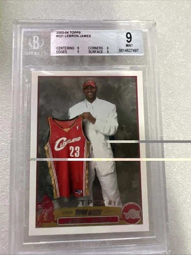 2003-04 Topps - Draft Pick LeBron James #221 (RC)