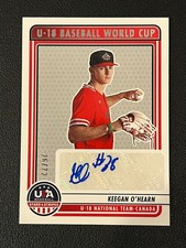 Keegan O'Hearn 2023 USA Stars & Stripes Auto Relic /72 U18-KH