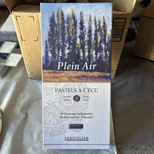 Plein Air Boxed Pastels 80ct Extra Soft Half Stick By Sennelier NEW