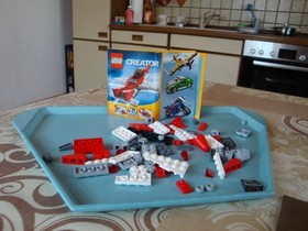 LEGO 7 Set's "CREATOR" (SKU = see nachf.) used, compl. m. Manual., Original Box