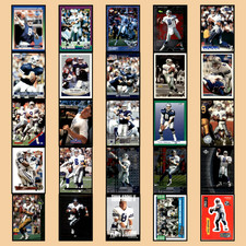 Troy Aikman Lot 25 Football Cards 1990 Score Dallas Cowboys Set Collection NFL
