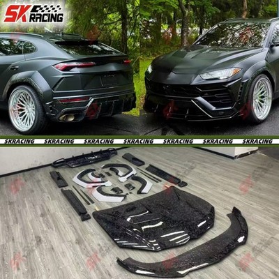 Hood Front Rear Lip Side Skirts For Lamborghini Urus 2018-22 Forged/Carbon Fiber