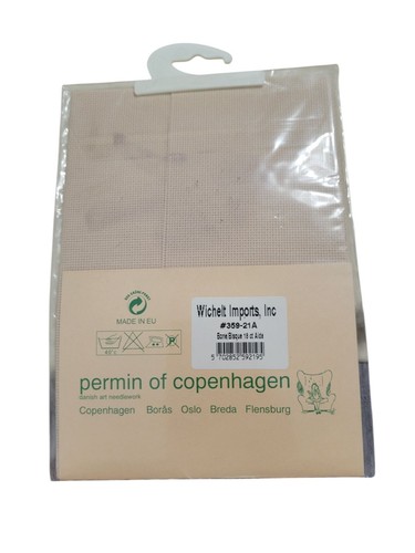 (4) Country Baumwolle von Permin of Copenhagen Petit 18 Stück Aida Stoff rot ++ - Bild 5 von 9