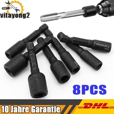 M4-M16 Gewindebohrer Adapter 1/4'' Sechskantschaft Für Elektrische Bohrmaschine
