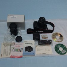 Canon EOS Kiss X5 Double Zoom Lens Kit EF-S 18-55mm 55-250mm 25907