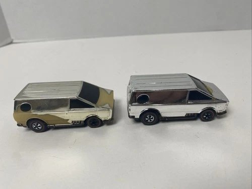 Hot Wheels Redlines Sizzlers Vantom Van Chrome 1969 Untested Lot Of (2)