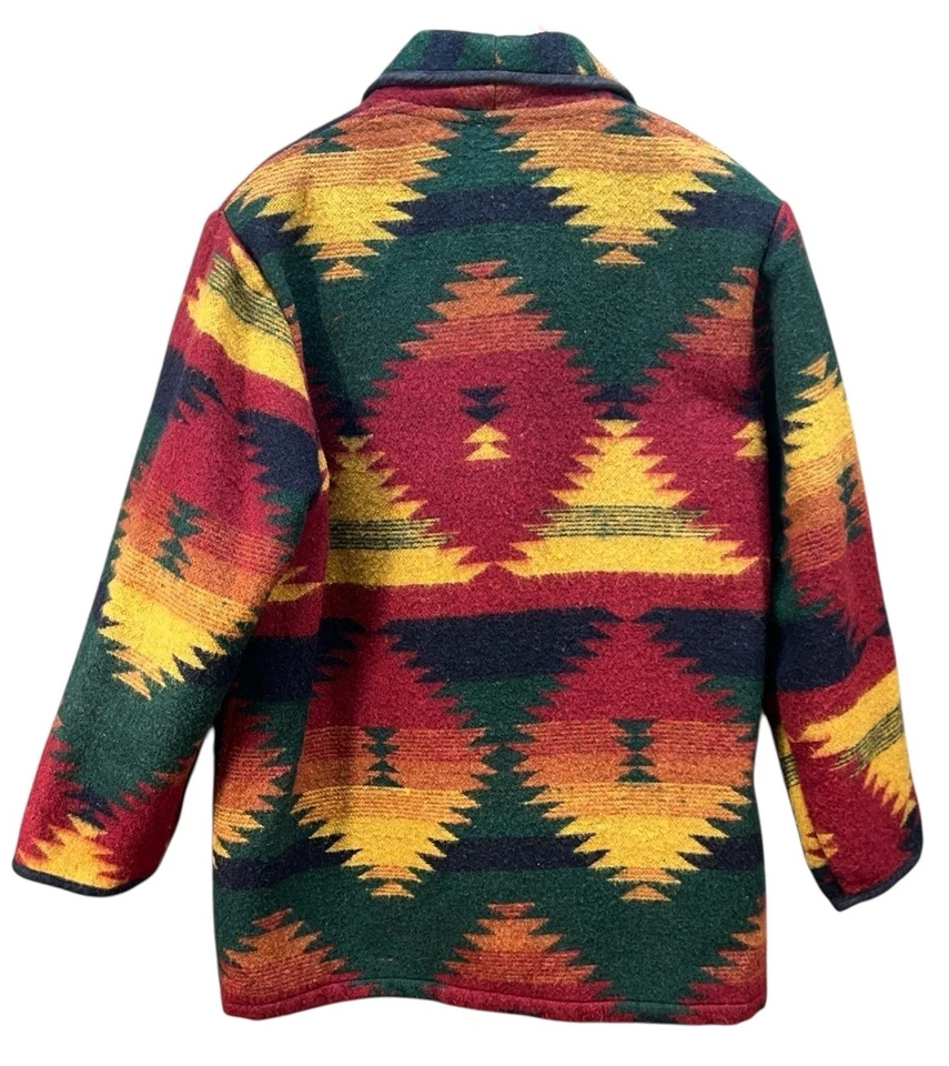 Blazer Chaqueta M Para Mujer New Direction Mezcla Lana Azteca Suroeste Azteca Foto 2 de 4