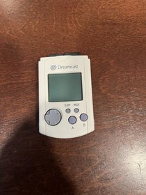 Sega Dreamcast Console with 2 Controllers & Cables with one vmu + one game. 