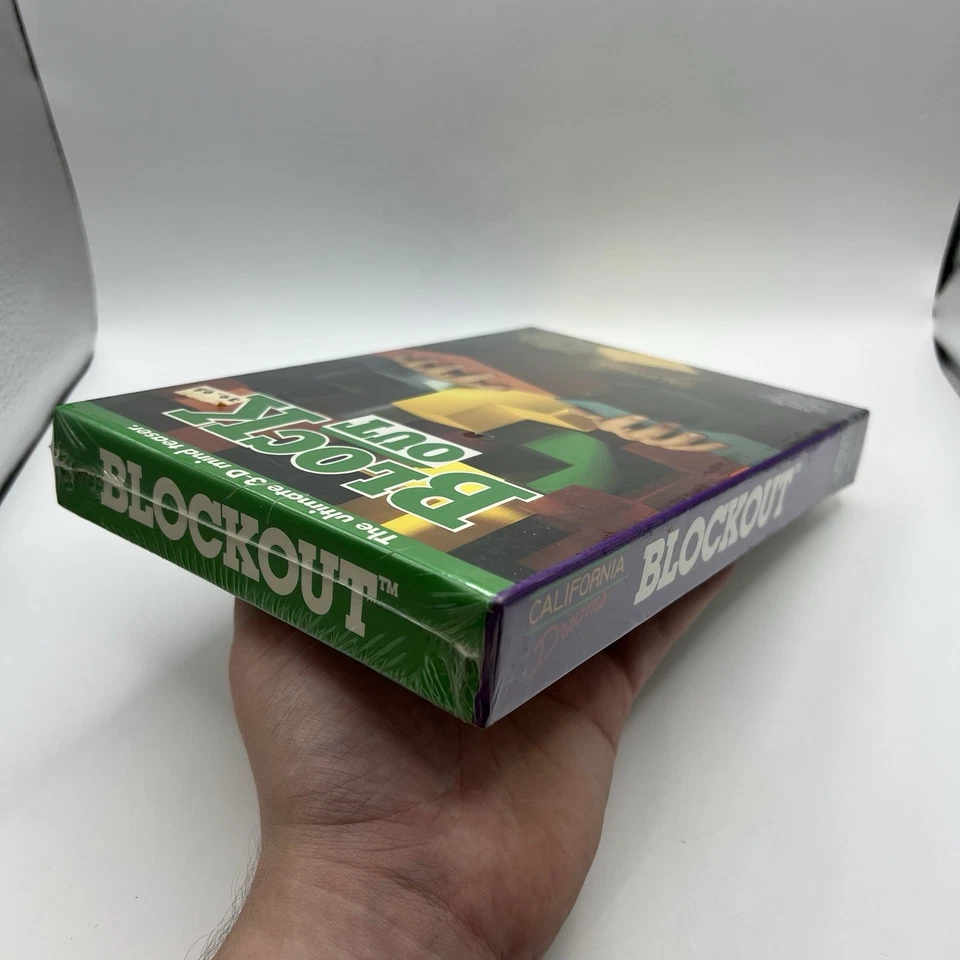 RARE Block Out / Blockout by California Dreams for Atari ST - NEW NOS NTSC - Image 4 of 4