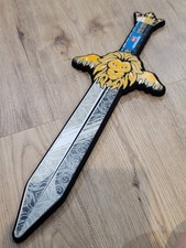 Legoland Exclusive Lego Castle Knight Crown King's Lion Foam Sword 20" Cosplay