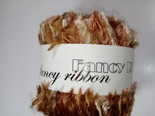 Inspira Yarn Fancy Ribbons-Color #90336   100% Polyester