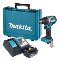 Makita DDF 484 RM1E Akku Bohrschrauber 18 V 54 Nm Brushless + LadegeräT