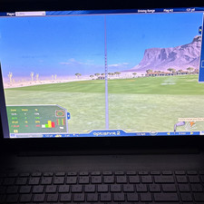 OptiShot 2 Infrared Golf Simulator w/ Sensor Mat, Software Disc, 15.6 in