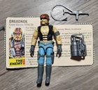 GI JOE 1985 Dreadnok Torch Vintage 100% Complete with Filecard ARAH