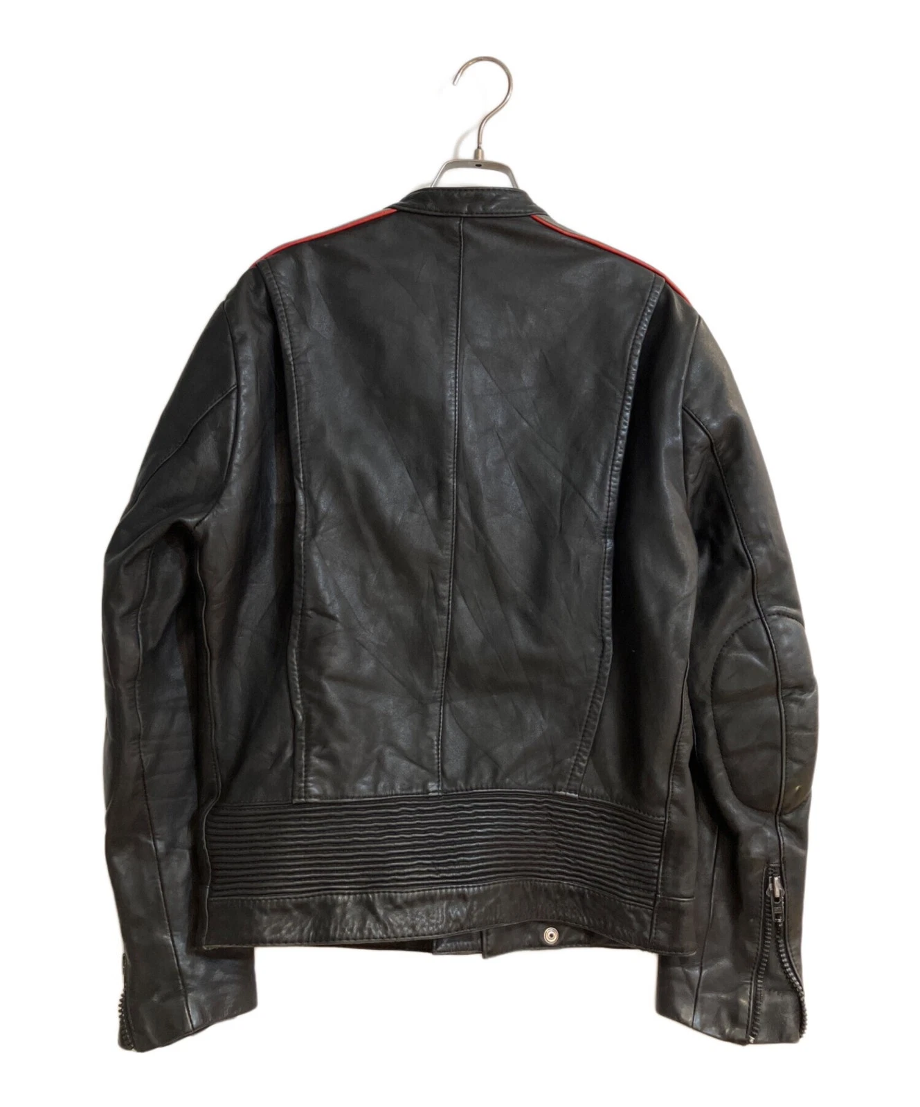 Harley-Davidson Piping Design Single Riders Jacket Men's Size 40 Black image 2