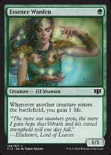 1 x Essence Warden - Commander 2014 - Moderate Play - MTG