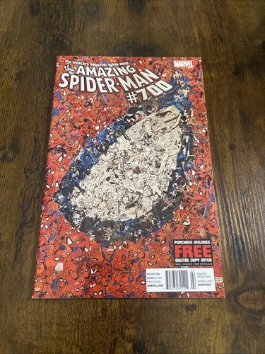 Amazing Spider-Man #700 (9.0 VF/NM) Newsstand Variant - 2013