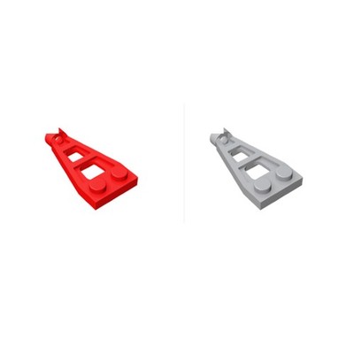 50x 4596 Plate 1x2x4 W.Tube 100% Compatible  Bricks, Pieces & Parts