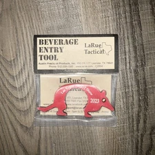 LARUE TACTICAL SHOT Show 2023 Dillo Beverage Entry Tool Bottle Opener Cool Rare