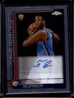 2025-26 Topps Chrome Thomas Sorber Auto Autograph RC #TCAR-TS Thunder Rookie