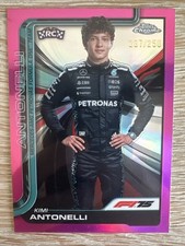2025 Topps Chrome Formula 1 - Kimi Antonelli #8 Pink Refractor /250 - (RC)