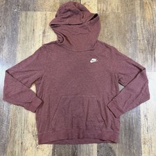 Nike Sweater Womens Medium Funnel Cowl Neck Sweatshirt Purple