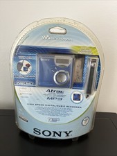 Sony MD Walkman Minidisc Player Recorder MZ-NF610 W/ AM FM Radio NIB Rare