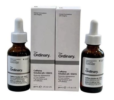 6 PACKS x The Ordinary Caffeine Solution EGCG Eye Serum Puffiness 30ml NEW