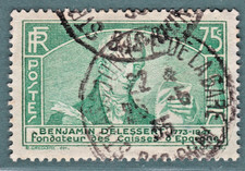 TIMBRE 1935 FRANCE CAISSES D'EPARGNE N° 303-OBL.TB-TB CACHET-VOIR SCAN