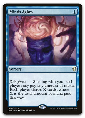 Minds Aglow #46 (NM) Commander Anthology CM2 Magic MTG