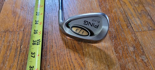"Cuña de arena de punto verde PING i3 rígida flexible JZ eje de acero acolchado diestro 36,5""" - Imagen 3 de 5