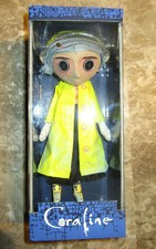 NECA Coraline Doll Prop Replica Yellow Raincoat Laika 2018 Edition