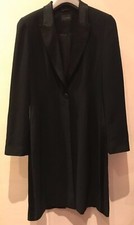 Linea Longline Vintage Jacket Size 8 Long Sleeved Smart Coat Quality (lot 500)