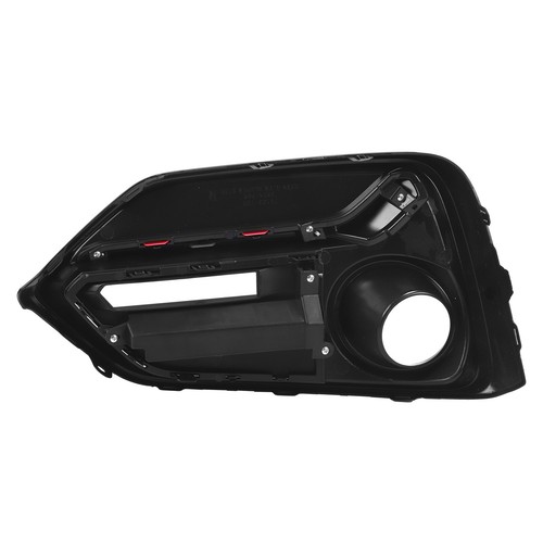 Front + Rear Bumper Fog Light Garnish Covers For 2017-2021 Honda Civic Hatchback - Picture 16 of 18