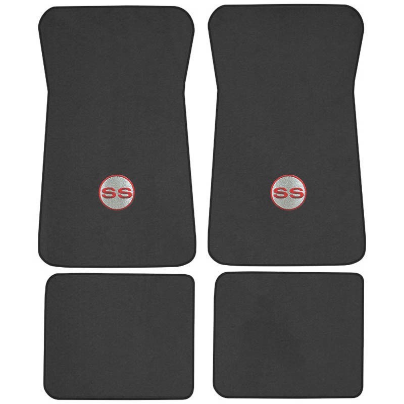 Chevrolet Impala Logo Loop Carpet Floor Mats Choose Mat Color And